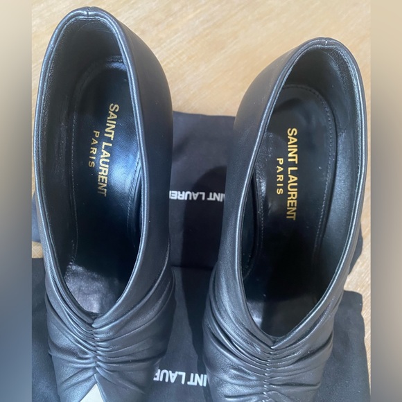 SAINT LAURENT
Vivi 100 leather pumps 
size: 37.5 - Picture 10 of 14